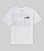 Color:White - Image 1 - Big Boys 8-20 Short Sleeve Country Squire T-Shirt