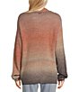 Color:Multi Color - Image 2 - Billie Ombre Drop Shoulder Sweater