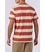 Color:Picante - Image 2 - Bolder Short Sleeve Yarn-Dyed Striped T-Shirt