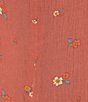 Color:Canyon Rose - Image 3 - Carter Floral Print Cap Sleeve Mini Dress