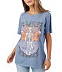 Color:Infinity - Image 1 - Dreamin Oversized Graphic T-Shirt