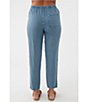 Color:Slate - Image 2 - Francina Woven Pull-On Straight Leg Pants