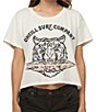 Color:Winter White - Image 1 - Growlin Relaxed Tiger Graphic T-Shirt