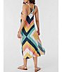 Color:Multi - Image 2 - Miranda Printed Crepe Midi Dress