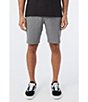 Color:Grey - Image 1 - Reserve Heather 19#double; Outseam Hybrid Shorts