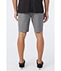 Color:Grey - Image 2 - Reserve Heather 19#double; Outseam Hybrid Shorts