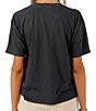 Color:Washed Black - Image 2 - Sunrays Graphic T-Shirt