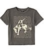 Color:Washed Black - Image 1 - Big Girls 7-16 Short-Sleeve Rodeo Graphic T-Shirt