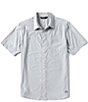 Color:Pebble - Image 1 - Astroman Air Short Sleeve Woven Shirt