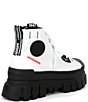 Color:Star White - Image 2 - Women's Revolt Hi TX Vegan Chunky Platform Lug Sole Boots