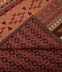 Color:Red/Tan - Image 5 - Paseo Road by HiEnd Accents Broken Arrow Reversible Southwestern Quilt Mini Set