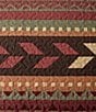 Color:Red/Tan - Image 6 - Paseo Road by HiEnd Accents Broken Arrow Reversible Southwestern Quilt Mini Set