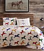 Color:Multi - Image 2 - Paseo Road by HiEnd Accents Wild Horses Reversible Quilt Mini Set