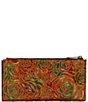 Color:Burnished Rose - Image 2 - Burnished Rose Nazari Leather Wallet