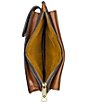 Color:Cognac - Image 3 - Gold Hardware Chiavella Phone Crossbody Bag