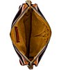 Color:Tan - Image 3 - Heritage Collection Nazaire Top Zip Crossbody Bag