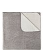 Color:Gray - Image 1 - Alta Reversible Cotton Bed Blanket