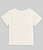 Color:Off-White - Image 2 - Little/Big Girls 2T-10 Short-Sleeve Keep Shining T-Shirt