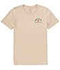Color:Tan/Multi - Image 2 - Bison Graphic Short Sleeve T-Shirt