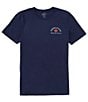 Color:Navy/Multi - Image 2 - Bison Graphic Short Sleeve T-Shirt