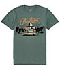 Color:Pine/Orange - Image 1 - Camper Graphic Short Sleeve T-Shirt