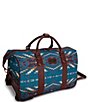 Color:Blue - Image 5 - Carico Lake Blue Collection Wheeled Duffle Bag