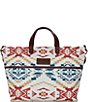 Color:White - Image 1 - Carico Lake Shopper Travel Tote Bag