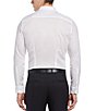 Color:Bright White - Image 2 - Big & Tall Solid Dobby Water-Repellent Long-Sleeve Woven Shirt