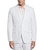 Color:Bright White - Image 1 - Linen Suit Separates Jacket