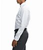 Color:White - Image 4 - Premium Non-Iron Slim-Fit Spread-Collar Solid Dress Shirt