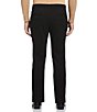Color:Black - Image 2 - Slim-Fit Flat-Front Performance Stretch Textured Suit Separates Dress Pants
