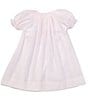 Color:Pink - Image 2 - Baby Girls Preemie-Newborn Smocked Dress