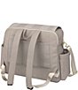 Color:Sand Cable Stitch - Image 2 - Boxy Backpack Deluxe Diaper Bag