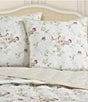 Color:Rose - Image 3 - Amalia Quilt Collection Quilted Reversible Euro Sham