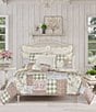 Color:Dusty Rose - Image 2 - Eloise Cotton Patchwork Quilted Pillow Sham