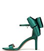 Color:Envy Green - Image 5 - Pnina Tornai for Naturalizer Amour Satin Bow Back Dress Sandals