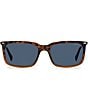 Color:Havana Brown - Image 2 - Men's PLD2117S 55mm Havana Rectangle Sunglasses