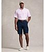 Color:Pink/White - Image 4 - Big & Tall Classic Fit Gingham Short Sleeve Oxford Shirt