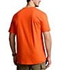 Color:Bright Signal Orange - Image 2 - Big & Tall Classic-Fit Jersey Pocket Crewneck T-Shirt