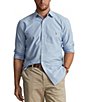 Color:BSR Blue - Image 1 - Big & Tall Classic-Fit Oxford Sportshirt