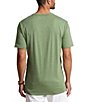Color:Cargo Green Heather - Image 2 - Big & Tall Classic Fit Short Sleeve Cotton Jersey V-Neck T-Shirt