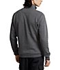 Color:Barclay Heather - Image 2 - Big & Tall Double-Knit Quarter-Snap Pullover
