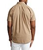Color:Surrey Tan - Image 2 - Big & Tall Garment-Dye Oxford Short-Sleeve Woven Shirt
