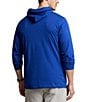 Color:Beach Royal - Image 2 - Big & Tall Long Sleeve Hoodie T-Shirt