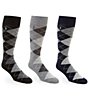 Color:Black/Grey - Image 1 - Big & Tall Super-Soft Dress Socks 3-Pack
