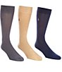 Color:Khaki - Image 1 - Big & Tall Super Soft Dress Socks 3-Pack