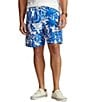 Color:Pampelonne Convo - Image 1 - Big & Tall Traveler Classic Fit Abstract Motif 6.5#double; and 7.5#double; Inseam Swim Trunks