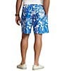 Color:Pampelonne Convo - Image 2 - Big & Tall Traveler Classic Fit Abstract Motif 6.5#double; and 7.5#double; Inseam Swim Trunks