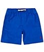 Color:Sapphire Star - Image 1 - Big Boys 8-20 Chino Twill Drawstring Shorts