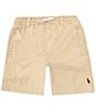 Color:Classic Khaki - Image 1 - Big Boys 8-20 Chino Twill Drawstring Shorts